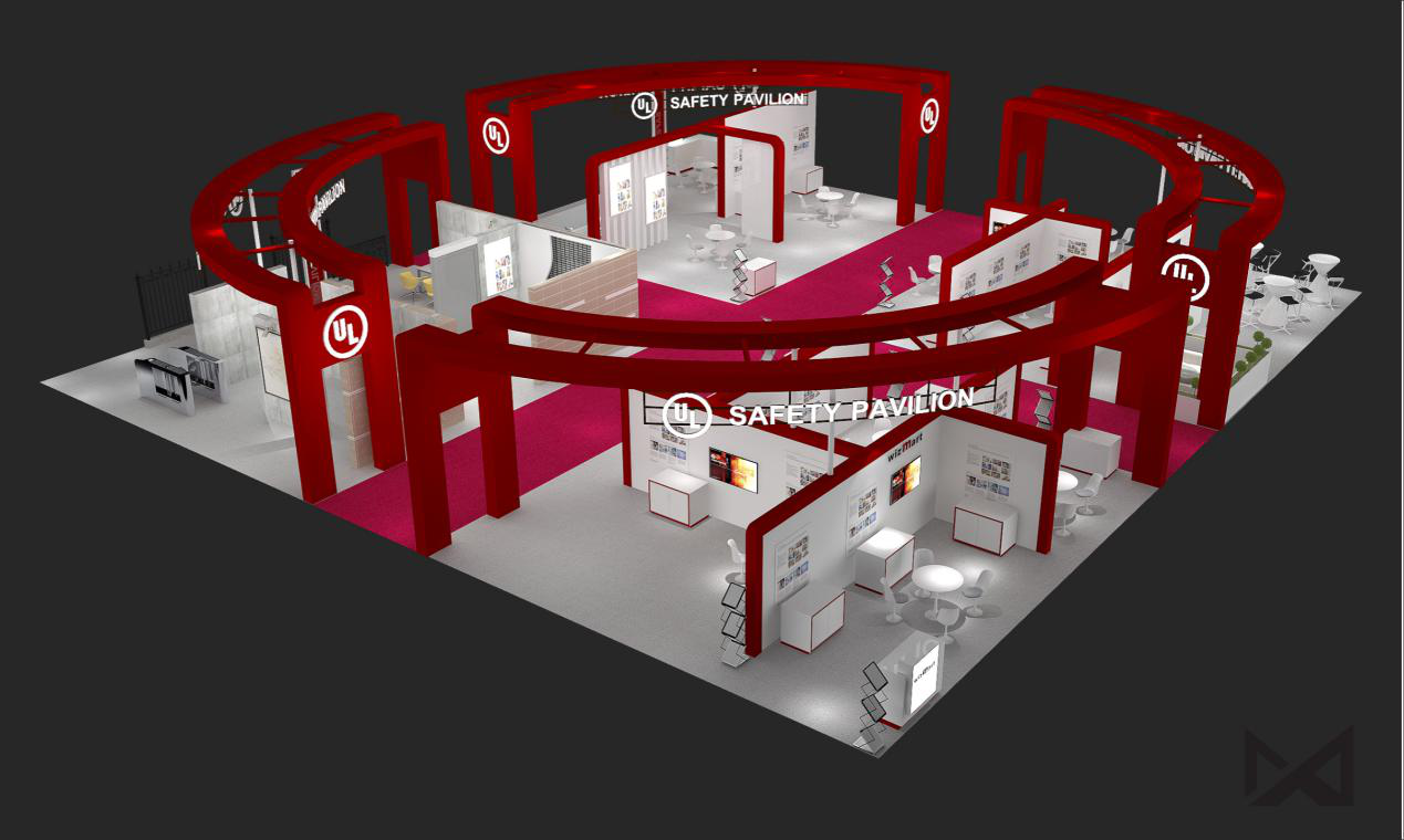 湖南美刻會展團隊奮戰進博會一線，完成優質的展臺設計搭建工作
